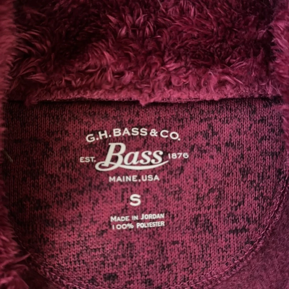 G. H. Bass & Co women’s fleece vest size S